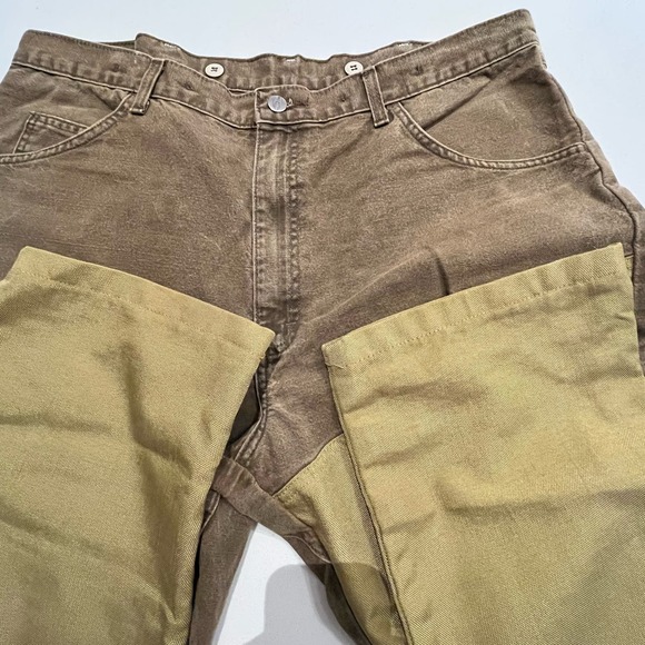 Wrangler Pro Gear Jeans Blue 40x30 Upland Brush Denim Pants Durable Heavy Work - Picture 4 of 12